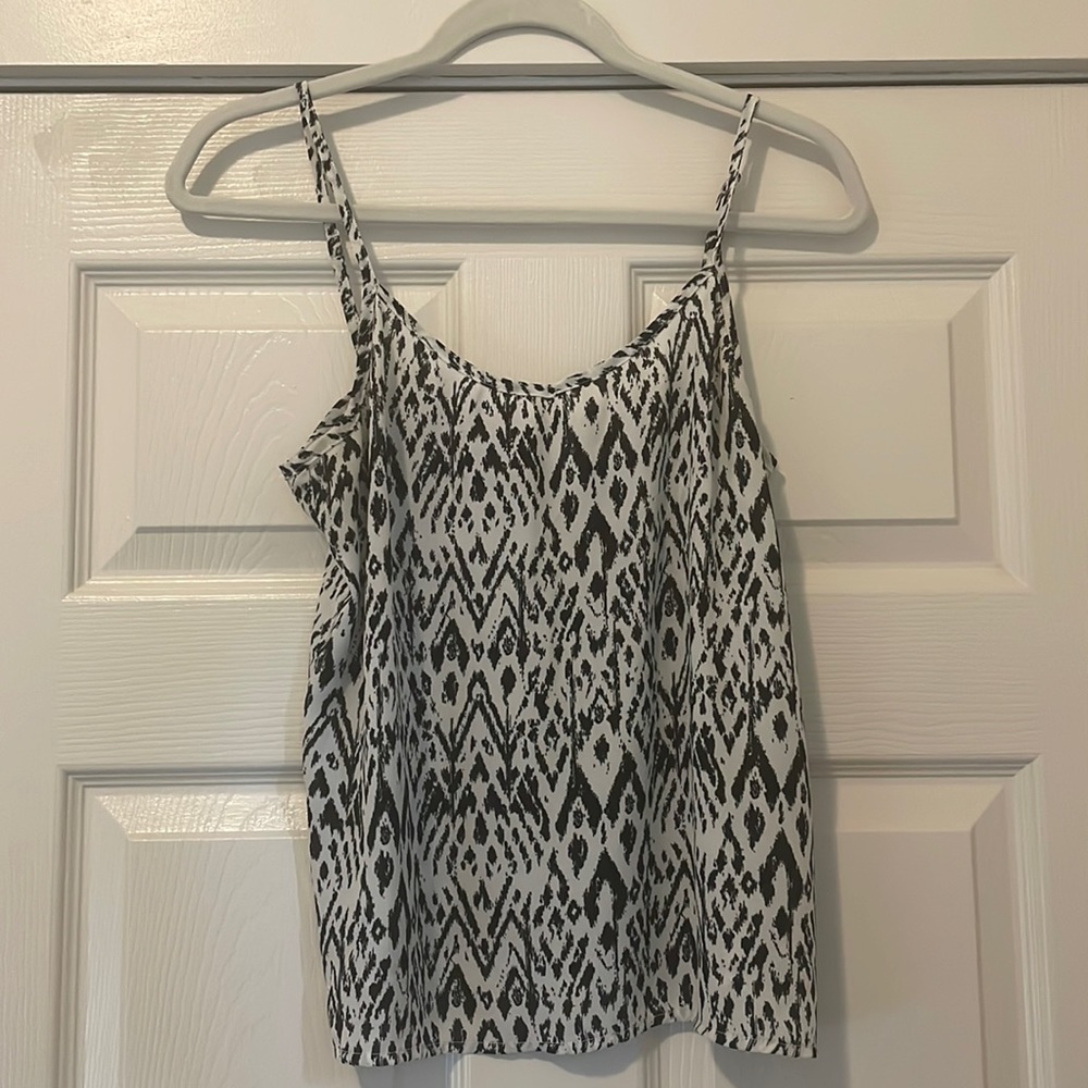 Cute professional or casual black and grey tank